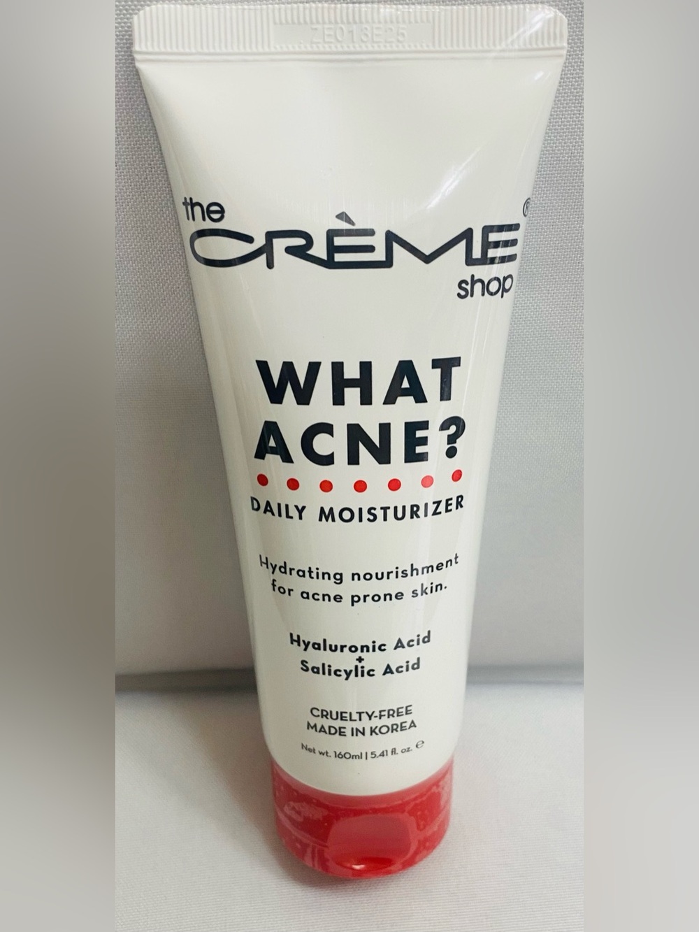 The Crème Shop “What Acne?” Daily Moisturizer – 5.41 fl oz (160 mL)